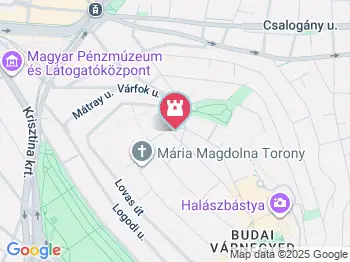 Zenetörténeti Múzeum Budapest a térképen