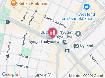 Zhe Bistro Budapest a térképen