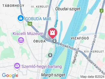 Zichy-kastély Budapest a térképen