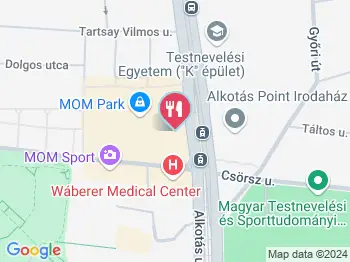 Zing Burger - MOM Park Budapest a térképen