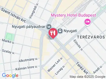 Zing Burger - Nyugati Budapest a térképen