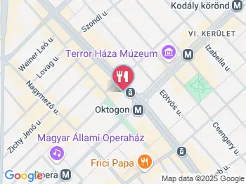 Zing Burger - Oktogon Budapest a térképen