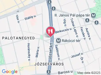 Zing Burger - Rákóczi Budapest a térképen