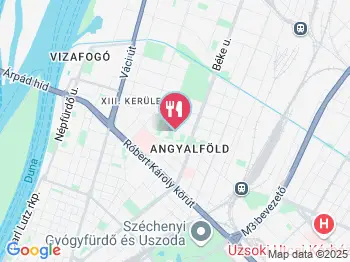 Zöld Angyal Vendéglő és Bowling Club Budapest a térképen