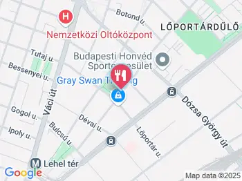 Zöld Ház Ételbár Budapest a térképen