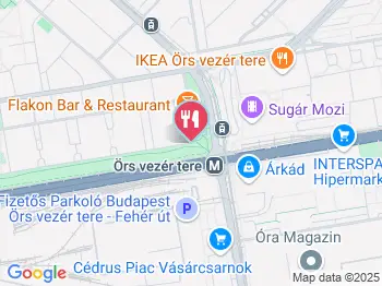 Zöld Kancsó Söröző Budapest a térképen