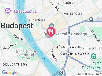 Zoska Reggeliző Kávézó Budapest a térképen