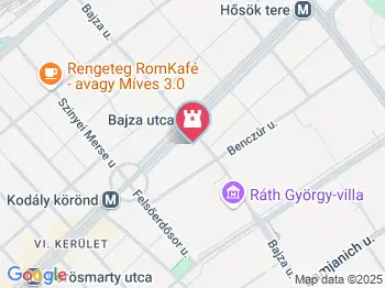 Zrínyi Miklós szobra Budapest a térképen