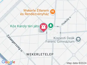 Zrumeczky-kapu Budapest a térképen