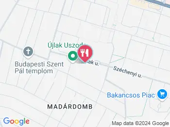 Zsbistro Budapest a térképen