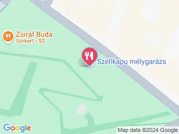 Zsiráf Buda Budapest a térképen