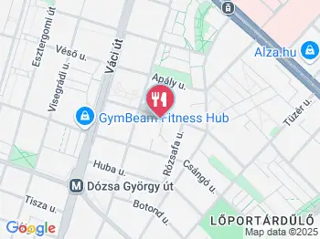 Zsu-Ann Kávézó & Étterem Budapest a térképen