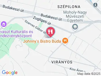 Zugligeti Kamra Budapest a térképen