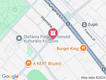 Zuglói zsinagóga Budapest a térképen