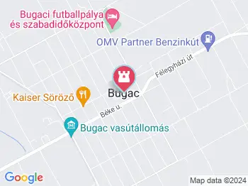 Aranymonostor Látogatóközpont Bugac a térképen