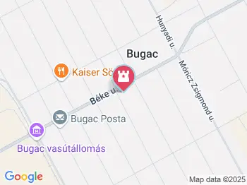 Bugaci Szent István király templom Bugac a térképen