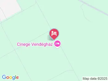 Cinege Vendégház Bugac a térképen