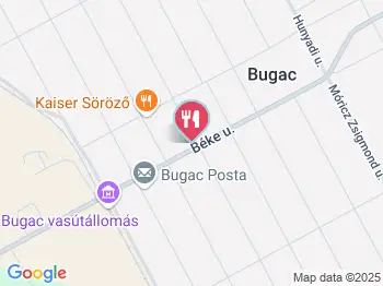 Kicsi Manó Eszpresszó Bugac a térképen