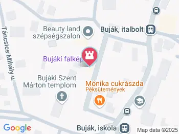 Bujáki falkép Buják a térképen