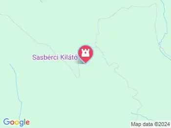 Sasbérci kilátó Buják a térképen
