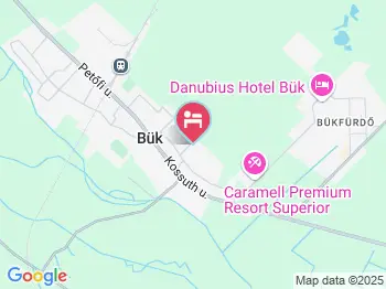 Abigél Thermalapartman Bük, Bükfürdő a térképen