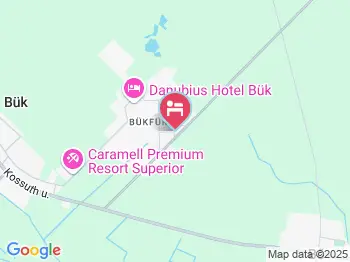 Anna Hotel Bük, Bükfürdő a térképen