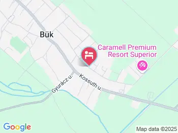 Apartman Siesta Bük, Bükfürdő a térképen