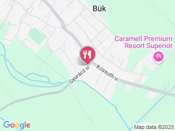 Bajor Panzió Restaurant Aparthotel Bük, Bükfürdő a térképen