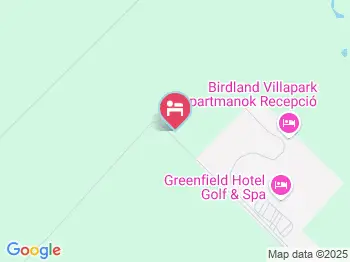 Birdland Villapark Bük, Bükfürdő a térképen