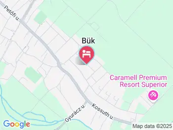 Brigitte Apartman Bük, Bükfürdő a térképen