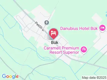 Bük City Apartments Bük, Bükfürdő a térképen
