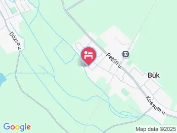 Éden Apartman Bük, Bükfürdő a térképen