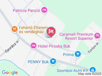 Ereli Cottage Bük, Bükfürdő a térképen