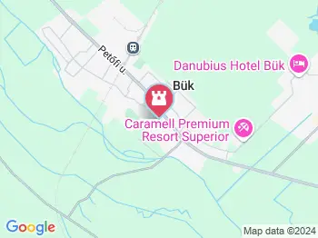 Evangélikus templom Bük, Bükfürdő a térképen