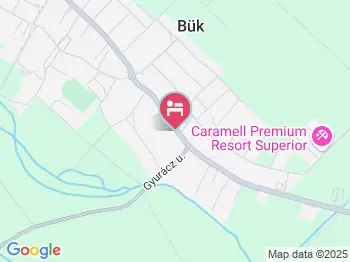 Fehérló Vendégház Bük, Bükfürdő a térképen