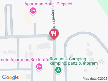 Fürdő Étterem PRÉRI KFT Bük, Bükfürdő a térképen