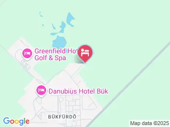Golf in Hungary Apartman Bük, Bükfürdő a térképen