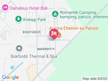 Horst Apartmanok Bük, Bükfürdő a térképen
