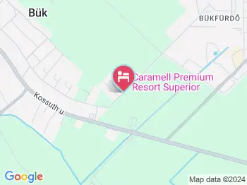 Caramell Premium Resort Bük, Bükfürdő a térképen