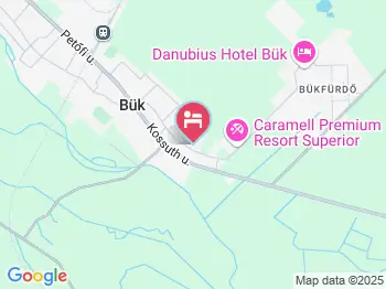 Juhász Apartman Bük, Bükfürdő a térképen