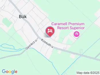 Mikita Panzió Napos Apartman Bük, Bükfürdő a térképen