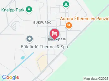 Molnár Apartman Bük, Bükfürdő a térképen