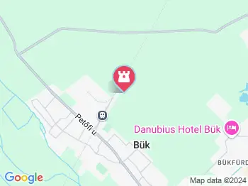 Napsugár Játszópark Bük, Bükfürdő a térképen
