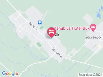 Németh Vendégház Bük, Bükfürdő a térképen