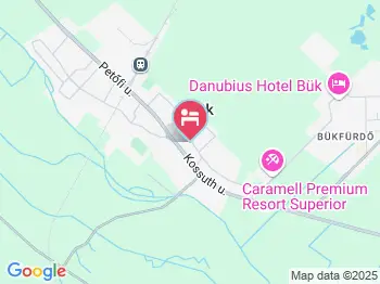Orsi Vendégház Bük, Bükfürdő a térképen