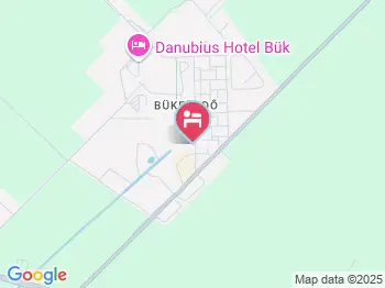 Óvári Vendégház Bük, Bükfürdő a térképen