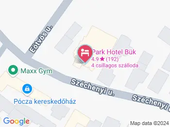 Park Hotel Bük Bük, Bükfürdő a térképen
