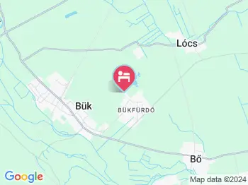Greenfield Hotel Golf & Spa Bük, Bükfürdő a térképen