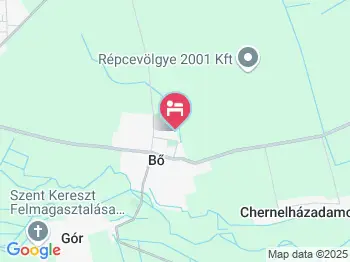 Rigótanya Panzió Bük, Bükfürdő a térképen