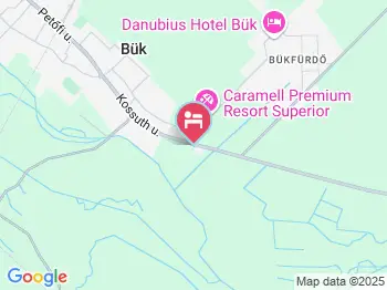 Rigótanya Relax & Wellness Bük, Bükfürdő a térképen